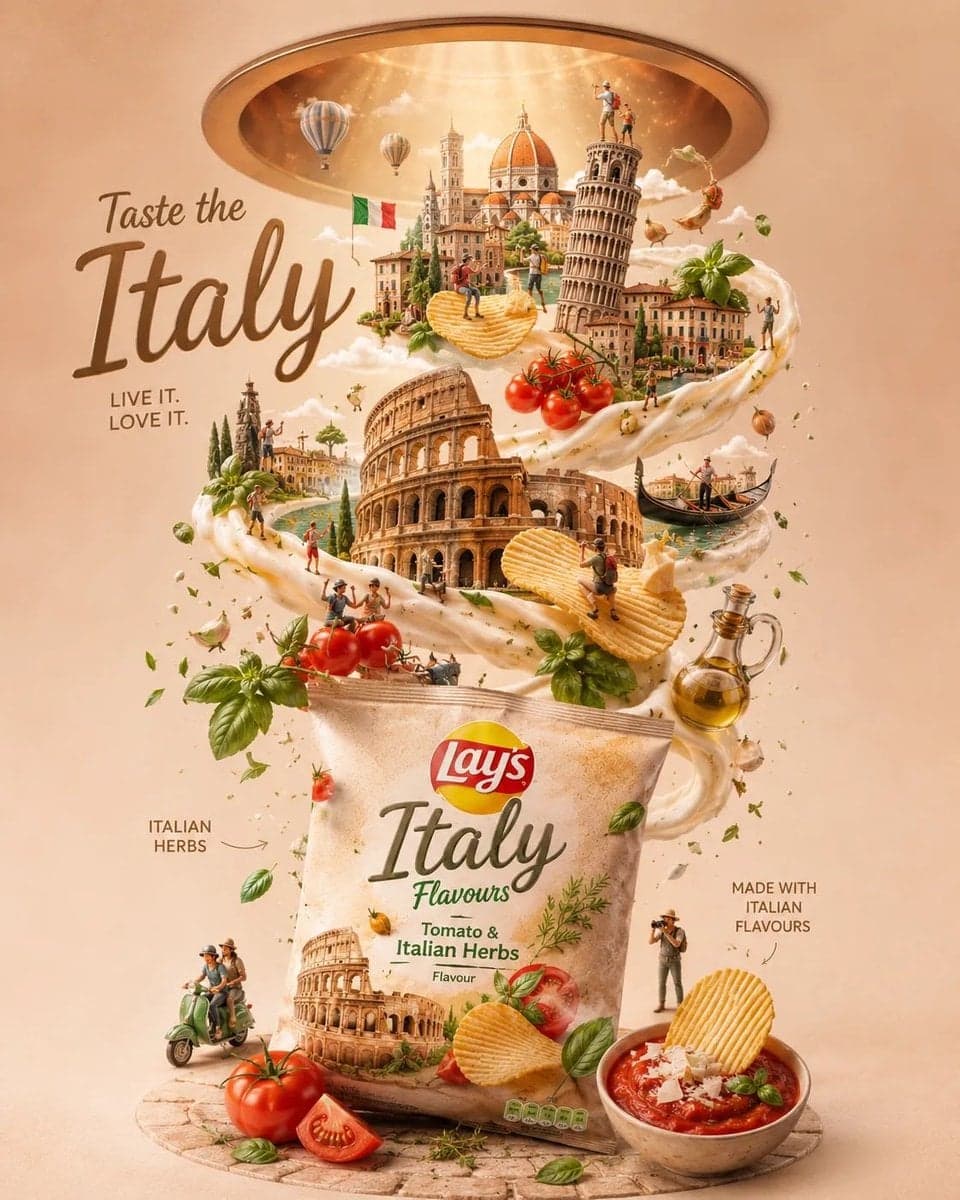 Ultra-detailed premium travel-food advertisement poster f... 2