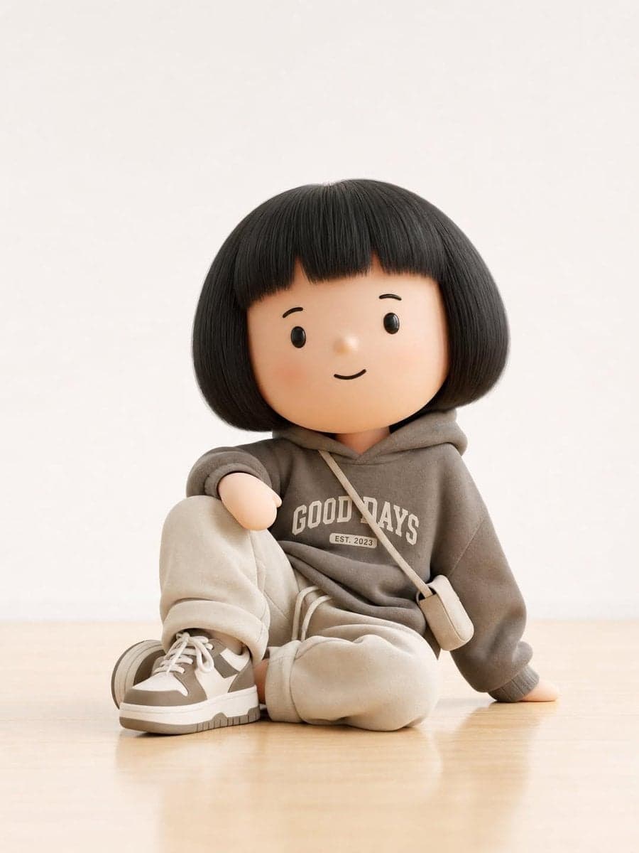 Generate a designer art toy / collectible figurine design... 3