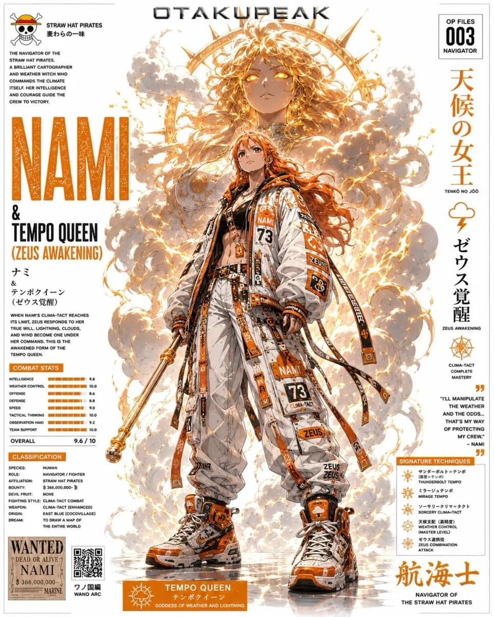 MASTERPIECE anime character dossier poster, ultra-detaile... 4