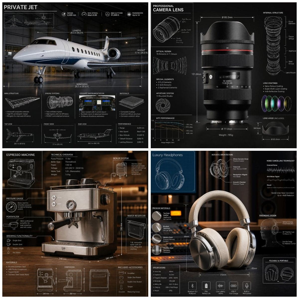Premium technical infographic of [Object]. Use the refere...