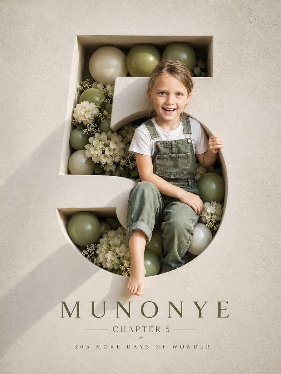 Professional luxury birthday poster, 3:4 ratio. Entire fr... 4